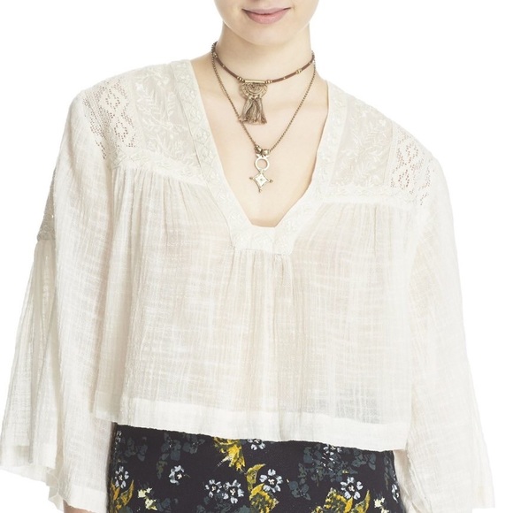 Free People Tops - Free people ivory top. New with tags